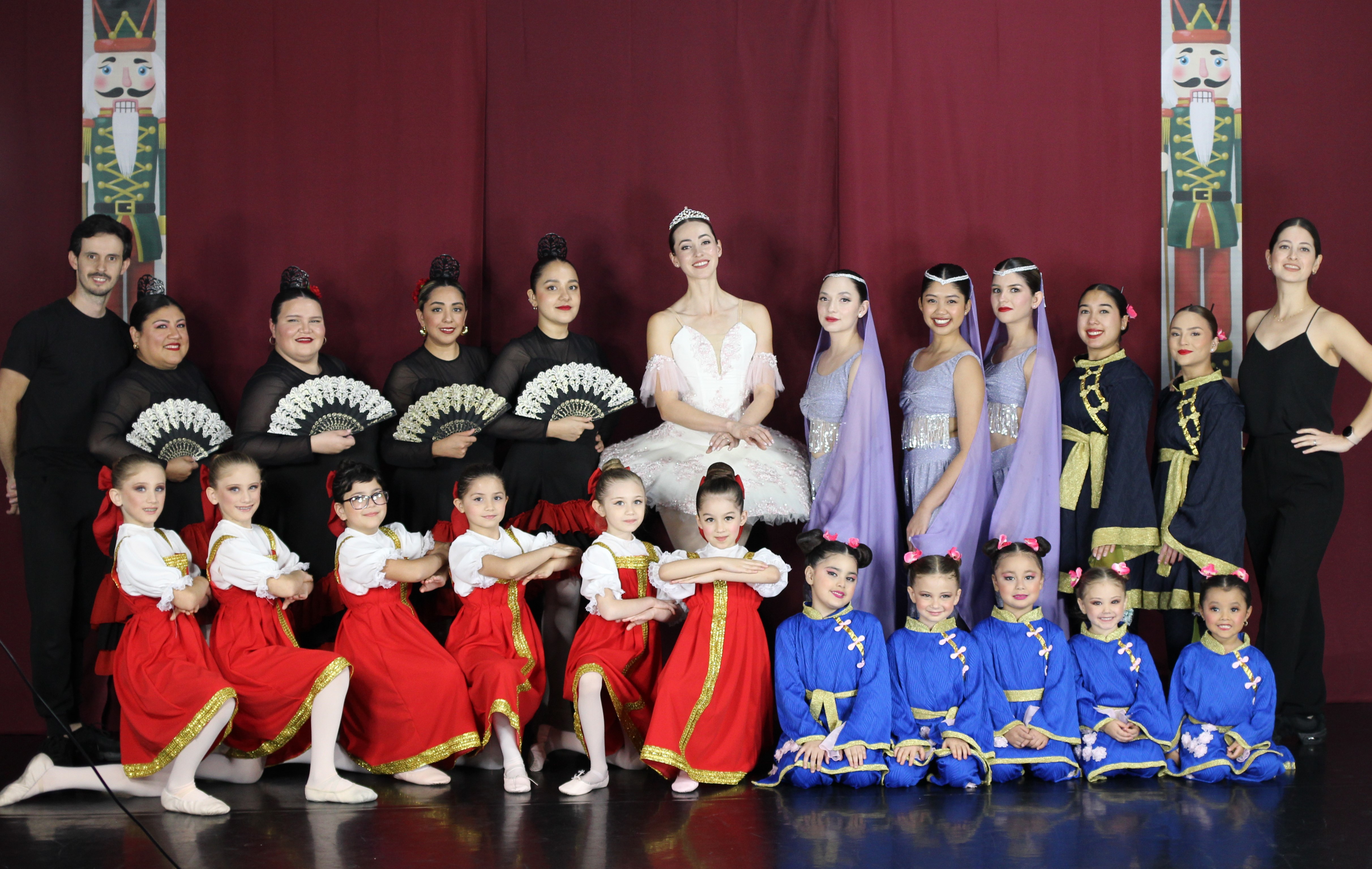 Nutcracker performance by MG Ballet, December 2024